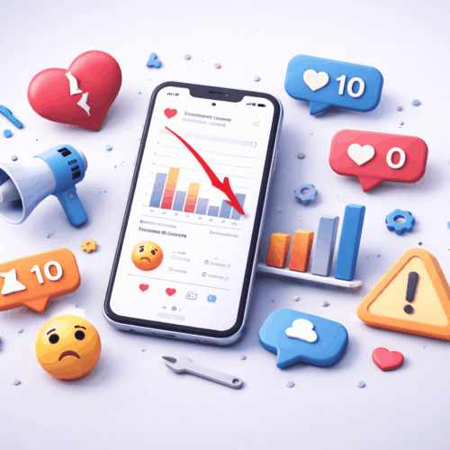 Instagram engagement analytics dashboard