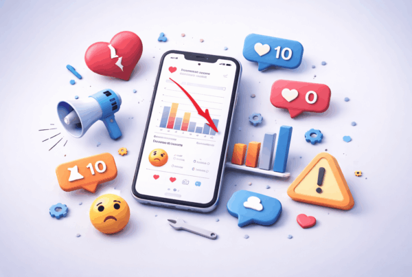 Instagram engagement analytics dashboard